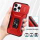 thumbnail image 3 of Funda para GANGXUN iPhone 16 Pro Max - Soporte metálico, Función magnética, Rojo, 3 of 5