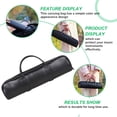 thumbnail image 2 of Valise à Flûte Premium 16 Trous en Cuir Noir Pratique Sac de Rangement pour Flûte, 2 of 8