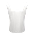 thumbnail image 3 of MIXUE Womens Summer Tops Summer Solid Color Loose V Neck Sleeveless Vest Pullover T Shirts Sportwear,White,XXL, 3 of 4