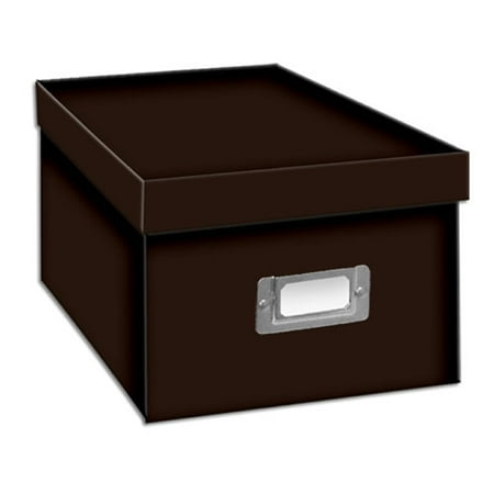 - Pioneer Photo CD/DVD Storage Box (Solid Colors) Brown