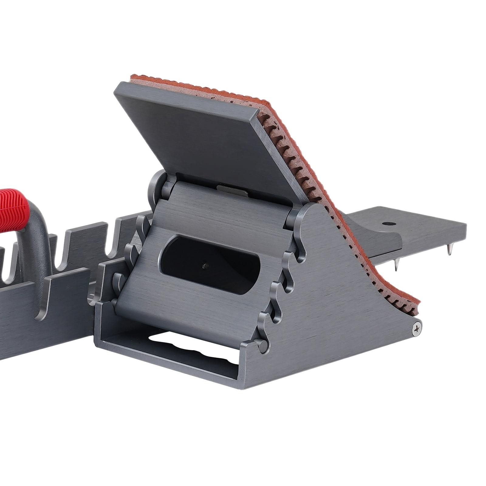 ToppiJoy Adjustable Professional Track Starting Blocks-Aluminum Alloy Sprint Starting Blocks with 4 Angle Settings, Span&Non-Slip Pedals for Track and Field Athletes, Competition, Training