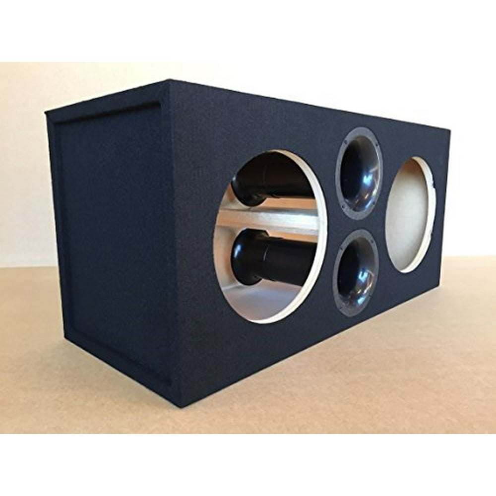 custom ported / vented sub box subwoofer enclosure for 2 12" subs 32