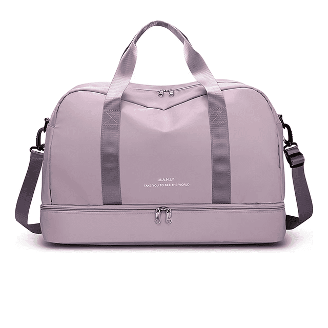 Maleta Deportiva Para Mujer Impermeable Bolsa De Viaje Gym Xtellar morado