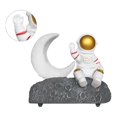 thumbnail image 2 of Wireless Bluetooth Speaker with LED Light Astronaut and Moon Shape FM Radio USB Decorative Bass Stereo Speaker Gold, 2 of 4