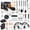 144PCS Griddle & Grill Accessories Kit, variant on Griddle Accessories Kit, 135 Pcs Griddle Grill Tools Set for Blackstone and Camp Chef, Professional Grill BBQ Spatula Set with Basting Cover, Spatula, Scraper, Bottle, Tongs, Egg Ring