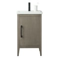 thumbnail image 6 of Vanity Art 20” Single Sink Bathroom Vanity Cabinet with Ceramic Countertop, 6 of 10