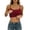 Wine #037, variant on Women's Adjustable Spaghetti Strap Cami Tank Top Cropped Stretchy Basic Layering Casual Summer Daily Tops 2026, L