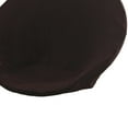 thumbnail image 6 of Fancyes Round Saucer Chair Cover Jacquard Moon Chair Slipcover Washable Soft Anti Slip Stretch Replace Seat Protector for Living Room Brown, 6 of 8