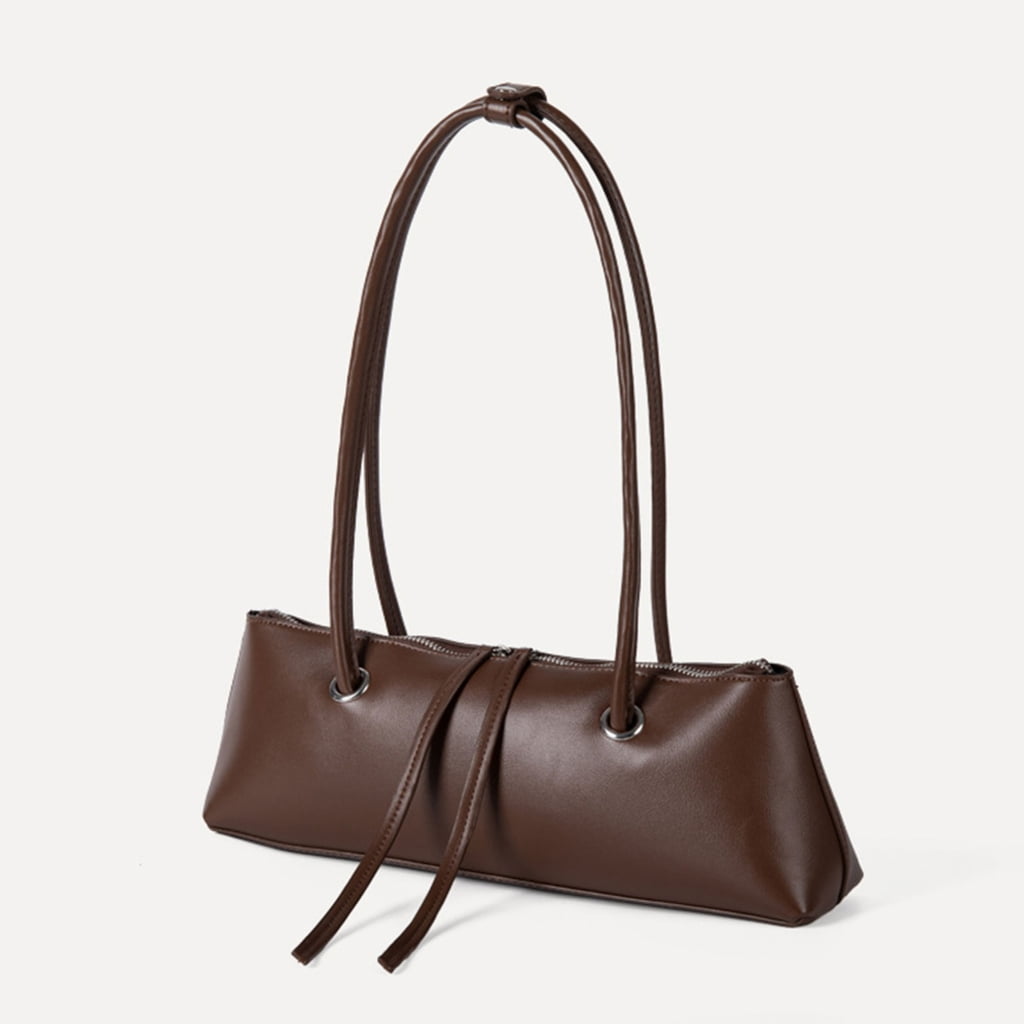 FENOHREFE Elegant Korean Style Armpit Shoulder Bag Large Capacity Underarm Purse Evening Bags Handag for Fashion Women