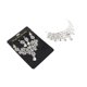 thumbnail image 4 of Placa Elegante Joya De Joyas De Bodería Pendientes Brillantes Fiesta De Cumpeados De Novia, 4 of 6