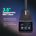 thumbnail image 3 of Auricular inalámbrico mono Yealink HA64 Pro DECT Bluetooth, 3 of 9