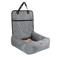 thumbnail image 2 of Asiento para Perros Perfecl Transpirable Grueso Lavable con Correa de Seguridad Plegable Impermeable Gris 60x50x60cm, 2 of 8