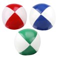 thumbnail image 1 of EeaseMX 3 pelotas de acrobacia de PU para hacer malabares, divertidas y con costuras finas, pelotas interactivas para niños, surtidas., 1 of 7