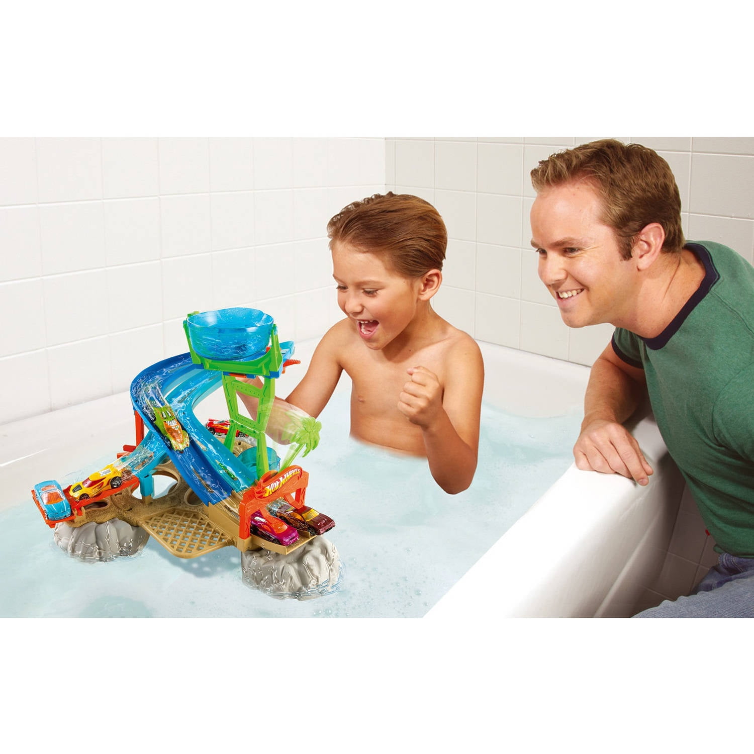 Hot Wheels Race Rally Water Park Play Set Com