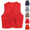 thumbnail image 3 of Men's Multi Pocket Travelers Fishing Photography Director Casual Outdoor Vest, 3 of 9