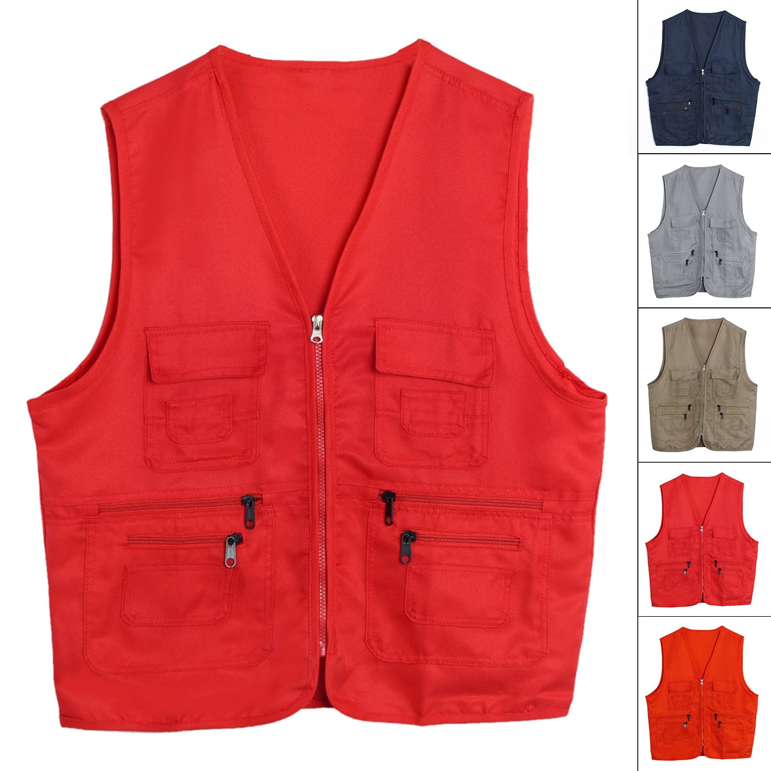 Veste Homme Veste De Pãªche Sans Manche SANYOU Gilet de Pêche Chasse Rando Casua