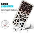 thumbnail image 3 of Liquid Glitter Case for iPhone 14 Pro and Belt Holster Pouch - Leopard, 3 of 9