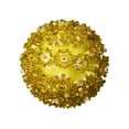 thumbnail image 2 of Novelty Lights LED 6in 50 Light Starlight Sphere, Yellow, Ornament Ball Light, 5ft Hanging Cord with S Hook, 12ft Power Cord with Stackable Plug, Commercial Grade, 2 of 8