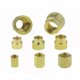 thumbnail image 3 of Brass Hex Bushing Reducer Nipple Pipe Fitting Male Female Thread 1/8 1/4 3/8 1/2 3/4 PT Water Gas Air Adapter Coupler Connector, 3 of 4