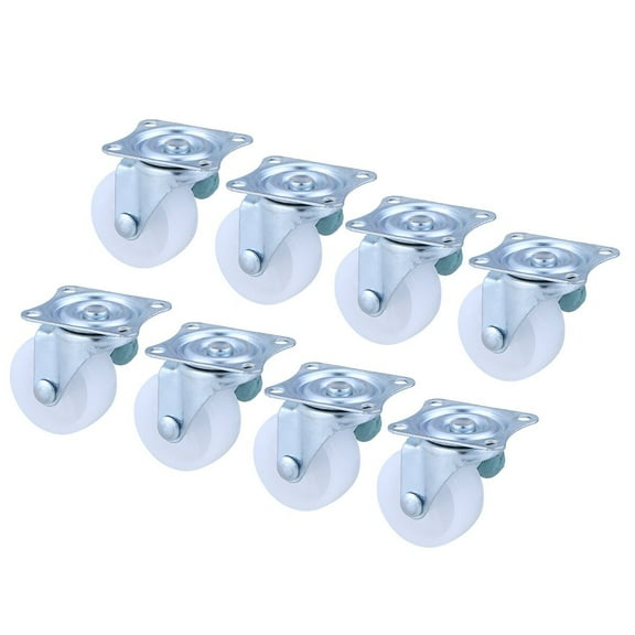 HOMEMAXS  8 Pcs Scooter Hoverboard Creeper Wheels Caster Castor Office