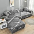 thumbnail image 1 of Sectional Sofa Covers Stretch Couch Slipcovers for L Shape Sectional Couch Chaise Sofa Furniture Protector Covers, 1 of 7