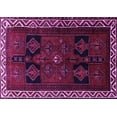 thumbnail image 1 of Ahgly Company Indoor Rectangle Persian Purple Traditional Area Rugs, 8' x 10', 1 of 4