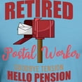 thumbnail image 3 of CafePress - Retired Postal Worker Funny Postman Hello T Shirt - Fitted T-Shirt, Vintage Fit Soft Cotton Tee, 3 of 4