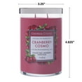 thumbnail image 6 of Colonial Candle Classic Cranberry Cosmo Scented Jar Candle, 2 Wick, 11 oz, 80 Hours Burn, Fruity, 6 of 7