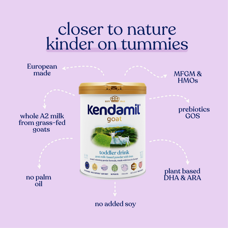 Kendamil Classic Toddler Formula Powder, European, Whole