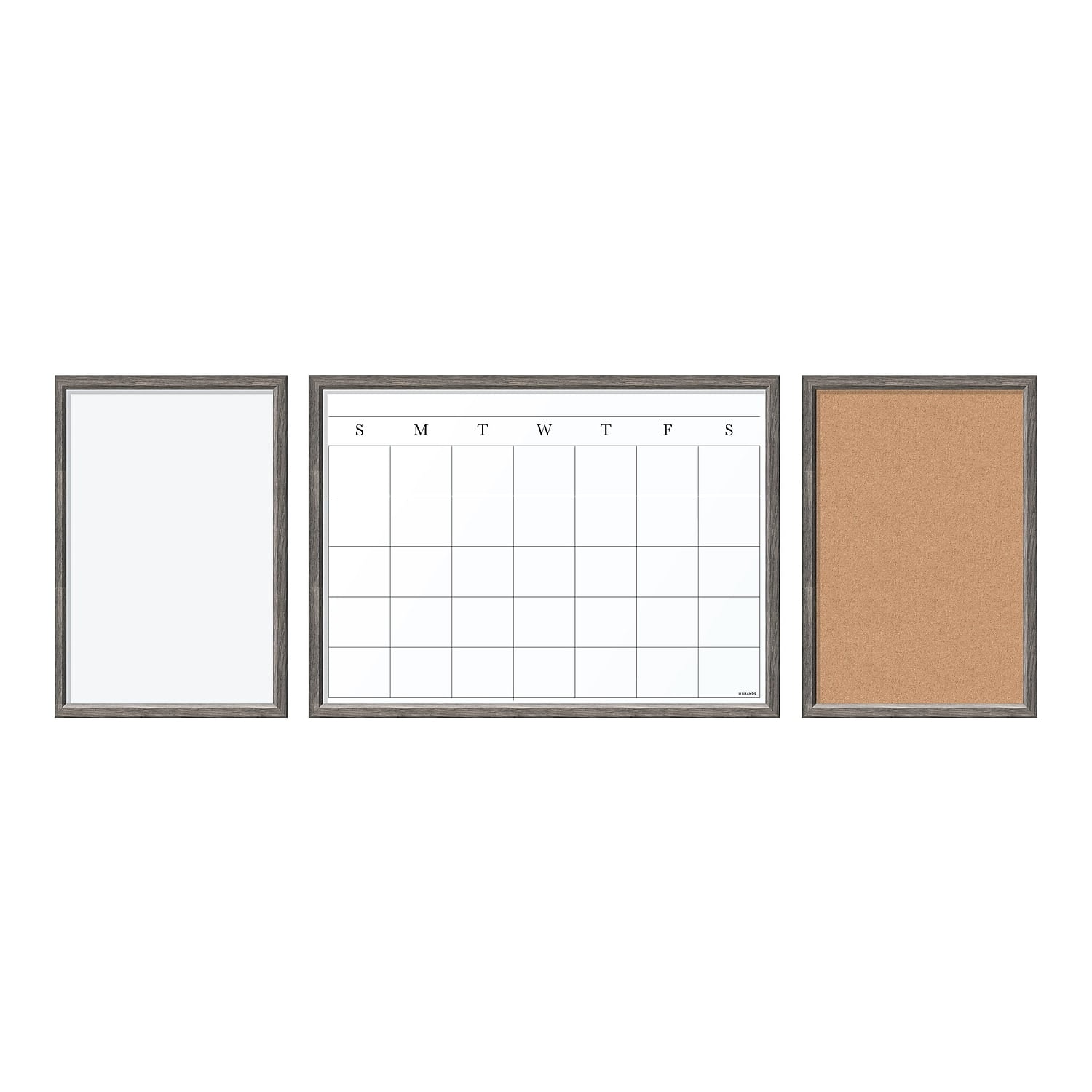 Buy U Brands DryErase & Bulletin Boards w/Calendar MDF Frame Less than