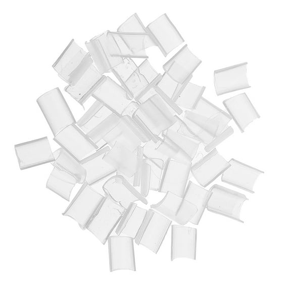 50 Pieces Keratin for Rebond Hair Bun extension Hot Fusion White .