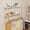 Golden+Marble white, variant on LUVODI Heavy Duty Pipe Clothes Rail Wall Mounted Garment Rack with 2 Tiers Open Shelves