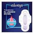 thumbnail image 2 of Toallas femeninas Always Ultra-Gel Nocturna Suave 7 pzas, 2 of 4
