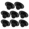 thumbnail image 1 of GOOHOCHY 8Ud Fundas Para Patas De Plegable Negro Para Exterior Con Antideslizante, 1 of 8