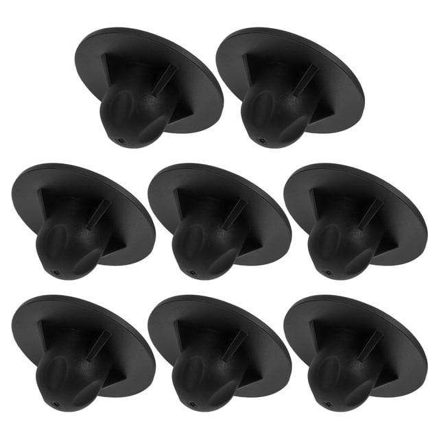GOOHOCHY 8Ud Fundas Para Patas De Plegable Negro Para Exterior Con Antideslizante