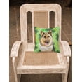 thumbnail image 2 of Coussin décoratif en tissu de berger allemand St Patrick, 2 of 2