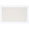 thumbnail image 2 of Whitley Modern Linen Fabric Pinboard, 29.5" x 45.5", White, Contemporary Bulletin Board for Wall, 2 of 5