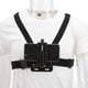 thumbnail image 5 of Correa de pecho para teléfono móvil, correa de montaje en el pecho Manos libres ajustable Cómodo para transmisión en vivo,Chest Mount Strap Chest Mount Harness Chesty Strap Chest Strap Safety Belt Mob Higoodz Accesorios de Fotografía, 5 of 8