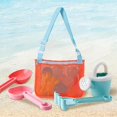 thumbnail image 2 of 1/4 Pcs Kids Shell Collection Bag Toy Organizer Storage Bag Beach, 2 of 2