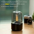 thumbnail image 4 of Essential Oil Aromatherapy Diffuser with Sleek Modern Desktop Lantern Design. Soft Light, Auto-Off Protection, USB, Humidifier, for Home, Office, Spa Black 120mL…, 4 of 7