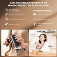 thumbnail image 3 of Molinillo de Café Manual Grosor Ajustable, Molinillo Cafe Manual con Mango Plegable y Inoxidable Mecanismo Cónico, Coffee Grinder Portátil con Tarros de Cristal para Espresso y Prensa Francesa, 3 of 4