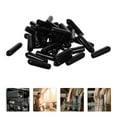 thumbnail image 1 of LIFKOME 200 Pcs Protective Dishwasher Rack Tips Covers Black for Scratch Protection, 1 of 8