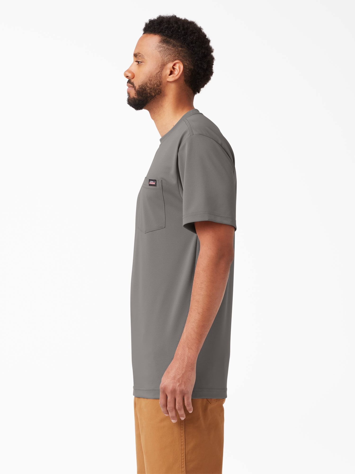 Genuine Dickies Men's Relaxed Fit Performance Polyester Tee Shirt