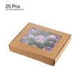 thumbnail image 4 of Unique Bargains Têtes de Roses Artificielles, Mini Fleurs Fausses Violet Clair 3.15 Pouces 25 Pcs, 4 of 5