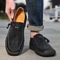thumbnail image 5 of Mens Casual Loafers Lightweight Walking Shoes Slip Resistant Driving Shoes Comfortable Fashion Oxford Shoes Black 9.5 US, 5 of 7