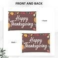 thumbnail image 2 of Cauagu Happy Thanksgiving for Tyvek Makeup Bag,Reusable Travel Cosmetic Bag Women Organizer Toiletry Bag Birthday,Gifts for Women Girlfriend Mom Teacher 6.5’’*8.9’’, 2 of 7