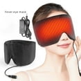 thumbnail image 1 of Up to 50% Off Personal Care Clearance!Heating Eye Mask With Three Speed Timer Temperature Adjustment Light-shielding Sleeping Head Circumference Eye Mask Soft Breathable Adjustable, Gifts for Women, 1 of 9