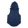 thumbnail image 1 of aidice Tank Tops for Men Hooded Sleeveless Shirts Summer Workout Athletic Running Tank Tops Solid Color, 1 of 5