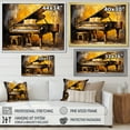 thumbnail image 4 of Designart "Jazzed Keys In Yellow And Black Piano II" Music Floater Framed Canvas Wall Art, 4 of 5