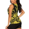 thumbnail image 3 of Lsque saucerman Mushroom Forest Printed Workout Tank Tops for Women, Athletic Sports Tank Tops, Compression Sleeveless Dry Fit Shirts,Sleeveless Yoga Shirt-Large, 3 of 9